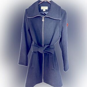 Michael Kors Coat. New with tags. Dark navy blue.